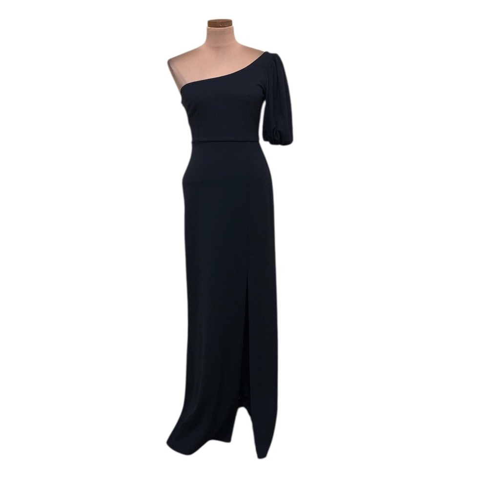 Sachin & Babi Nadia Formal Maxi Dress Size 2 Navy Blue